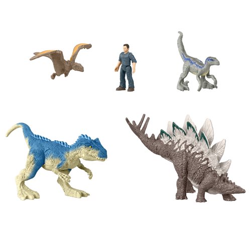 Jurassic World Dominion Mini Action Figure 5-Pack Set of 2