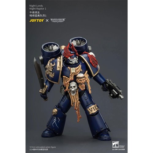 Joy Toy Warhammer The Horus Heresy Night Lords Night Raptor 1 1:18 Scale Action Figure