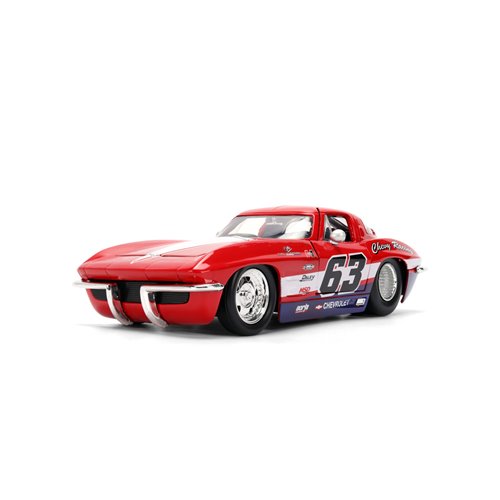 Bigtime Muscle 1963 Chevrolet Corvette Stingray 1:24 Scale Die-Cast Metal Vehicle