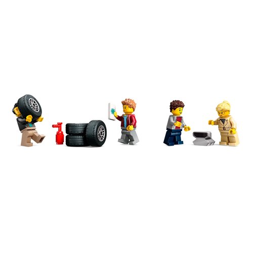 LEGO City 60408 Car Transporter Truck with Sports Cars