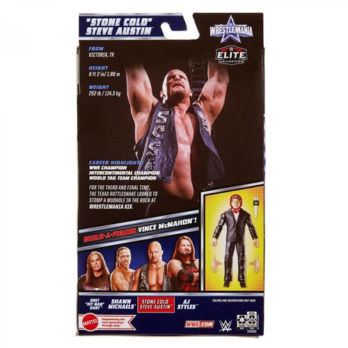 WWE WrestleMania Elite 2022 Action Figure Case