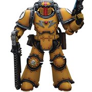 Joy Toy Warhammer 40,000 Imperial Fists Legion MkIII Despoiler Sergeant with Plasma Pistol 1:18 Scale Action Figure
