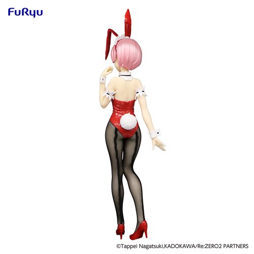 Re:Zero - Starting Life in Another World Rem Red Version with Pink Hair BiCute Bunnies 1:4 Scale Sta
