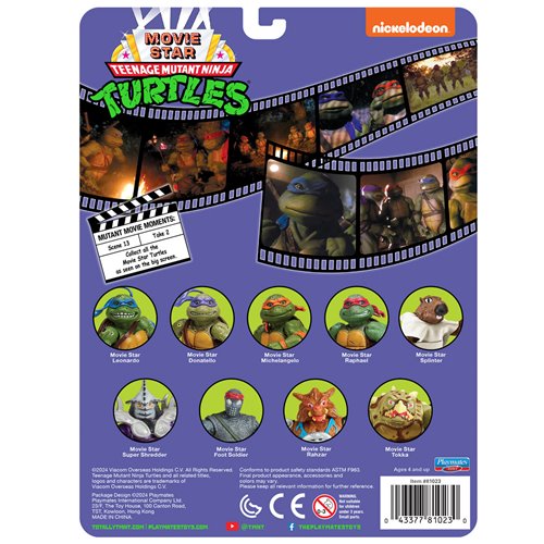 Teenage Mutant Ninja Turtles Original Classic Basic Action Figure Wave 7 Case of 6