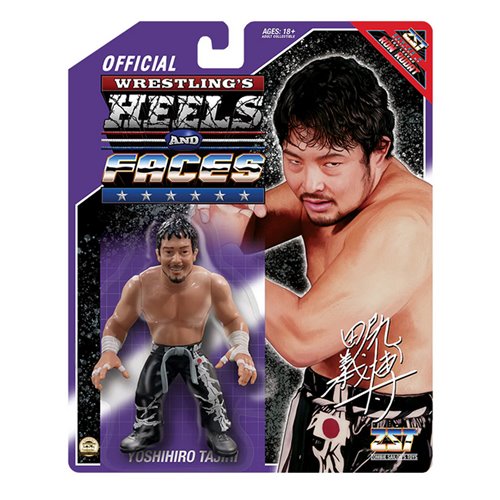 Wrestling's Heels and Faces Series 4 Yoshihiro Tajiri 4 1/2-Inch Scale Action Figure