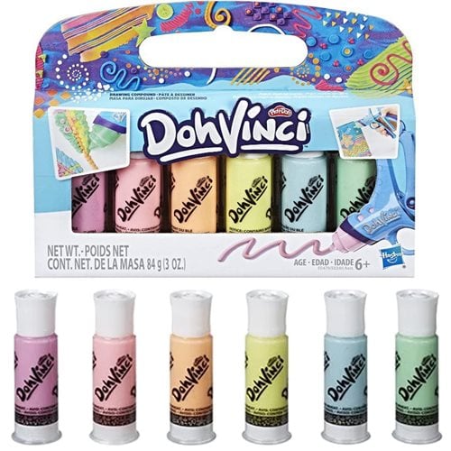Play-Doh DohVinci Pastel Drawing Compound 6-Pack