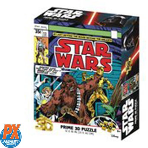 Star Wars Marvel Comics #13: Day of the Dragon Lords 300-Piece Lenticular Puzzle - Previews Exclusive