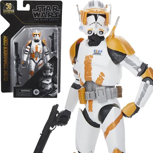 Star Wars The Black Series Archive Clone Commander Cody 6-Inch Action Figure, Not Mint