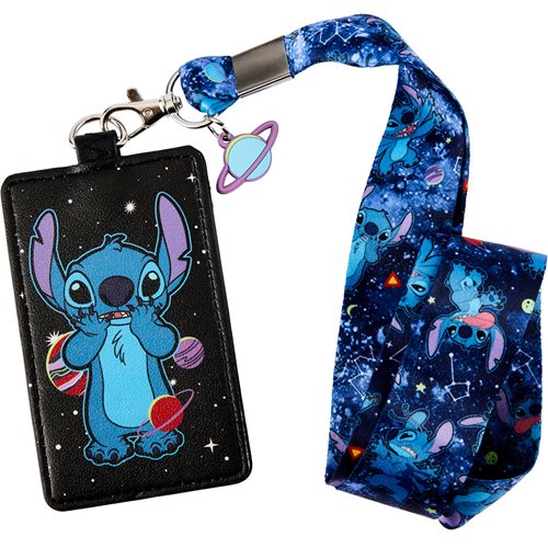 Lilo and Stitch Space Adventure Lanyard with Cardholder