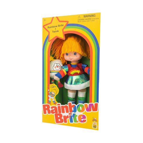 Rainbow Brite with Twink Classic 9-Inch Plush Doll