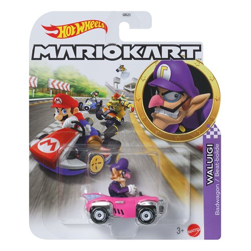 Mario Kart Hot Wheels 2026 Mix 1 Vehicle Case of 8