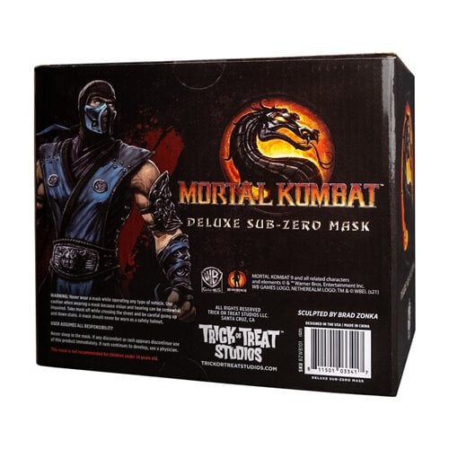 Mortal Kombat Sub-Zero Deluxe Mask