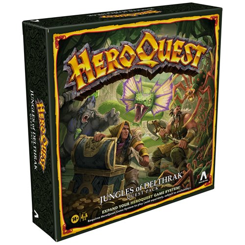 HeroQuest Jungles of Delthrak Quest Pack - Expansion Pack