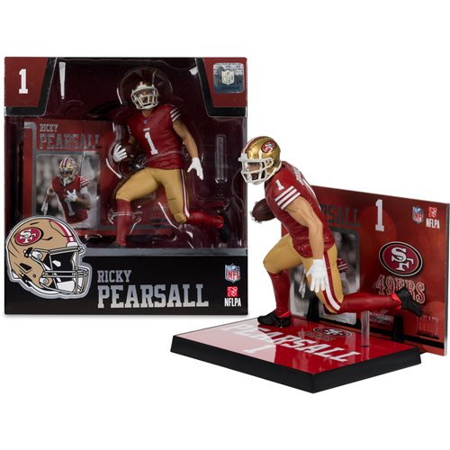 NFL SportsPicks San Francisco 49ers Ricky Pearsall 7-Inch Posed Figure