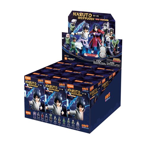 Naruto Shippuden Galaxy Version 04 War Begins! Mini Model Kit Display Box of 9
