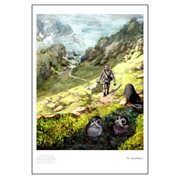 Star Wars In Training by Cliff Cramp Paper Giclee Art Print