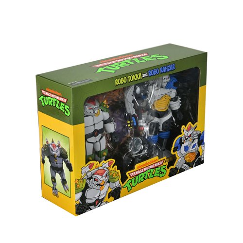 Teenage Mutant Ninja Turtles (1987 Cartoon) Robo Tokka and Rahzar 7-Inch Scale Action Figure 2-Pack