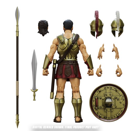 Epic H.A.C.K.S. Spartan Warrior: Pride of Sparta 6-Inch Action Figure