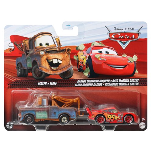 Cars Character Car Vehicle 2-Pack 2024 Mix 3 Case of 12