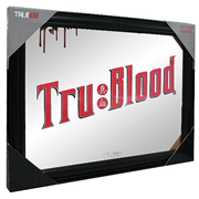 True Blood Logo Framed Mirror Art