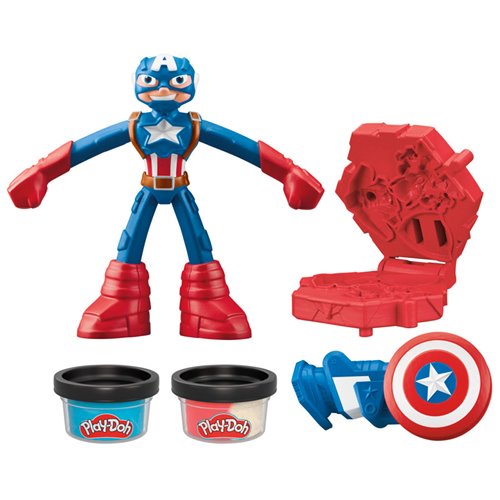 Marvel Play-Doh Action Figures Wave 1 Set of 3