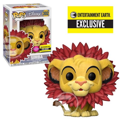 Disney The Lion King - Simba Flocked Special Edition Pop! Vinyl Figure