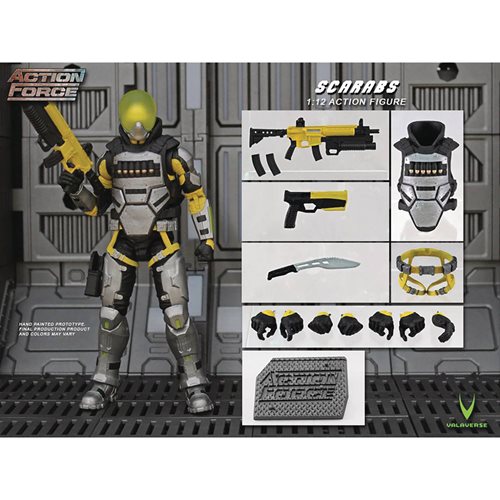 Action Force Series 2 Scarab 1:12 Scale Action Figure