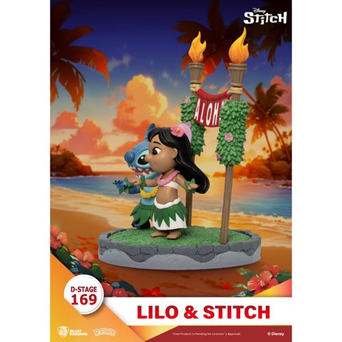 Lilo & Stitch DS-169 D-Stage Statue