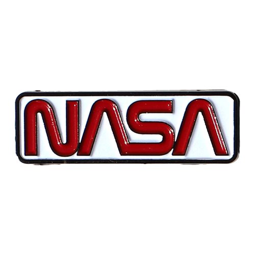 NASA Retro Logo Enamel Pin
