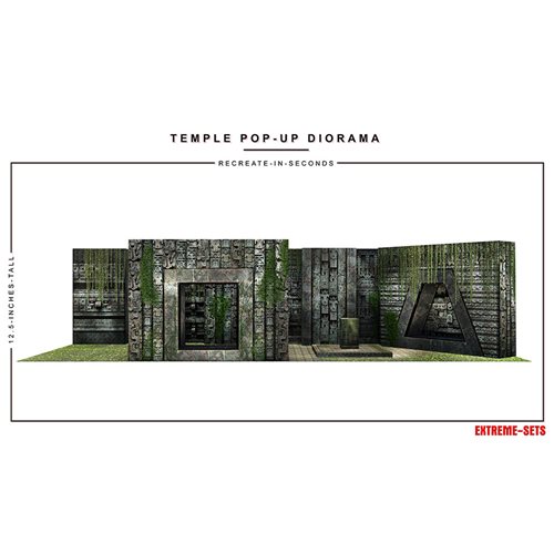 Temple Pop-Up 1:12 Scale Diorama