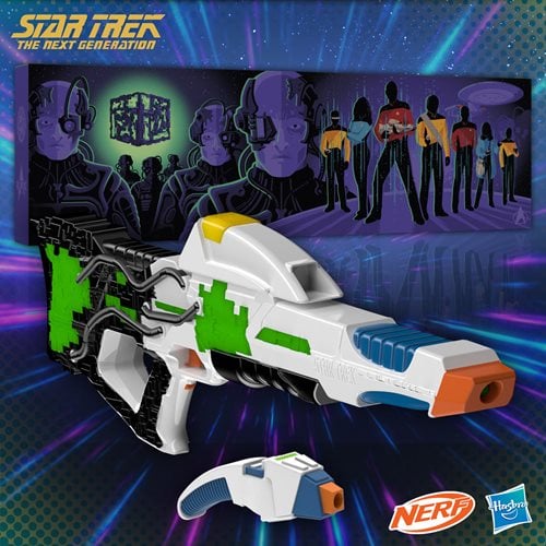 Star Trek: The Next Generation Nerf LMTD Starfleet Type 2 and 3 Phaser Electronic Motorized Blasters