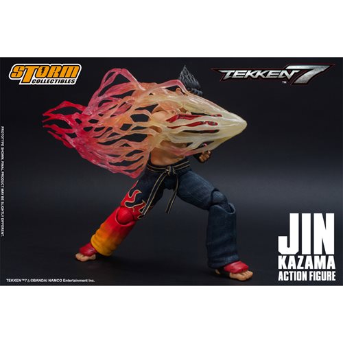 Tekken 7 Jin Kazama 1:12 Scale Action Figure