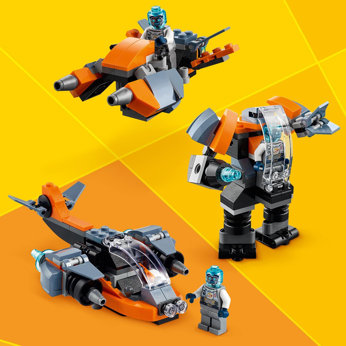 LEGO 31111 Creator Cyber Drone - Entertainment Earth