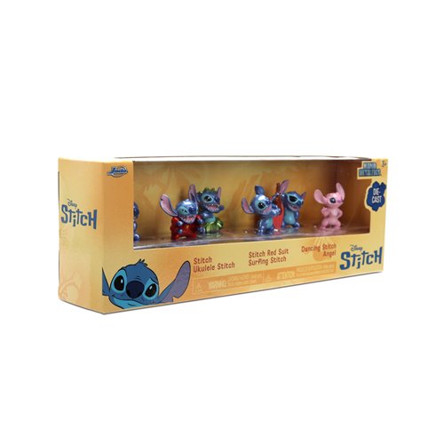 Lilo & Stitch Nano MetalFigs Die-Cast Metal Mini-Figure 6-Pack