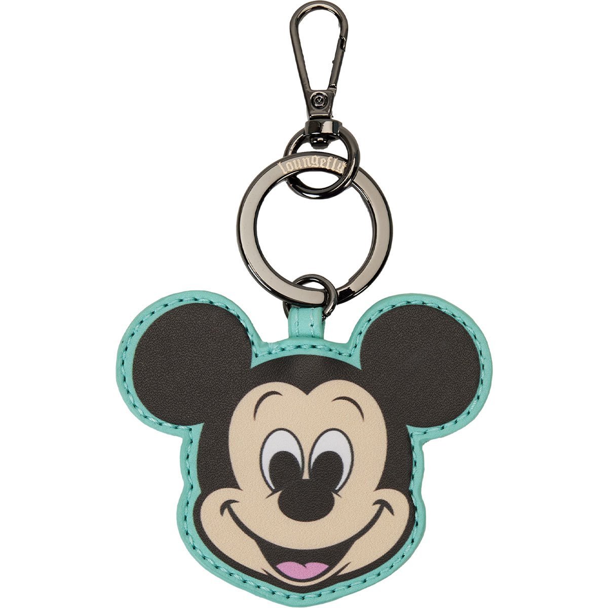 Disney Cartoon Mickey Mouse Diamond Leather Pendant Keychain Car