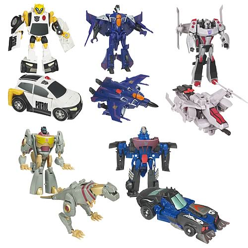 Transformers Animated Activators Wave 4 Revision 1 Set