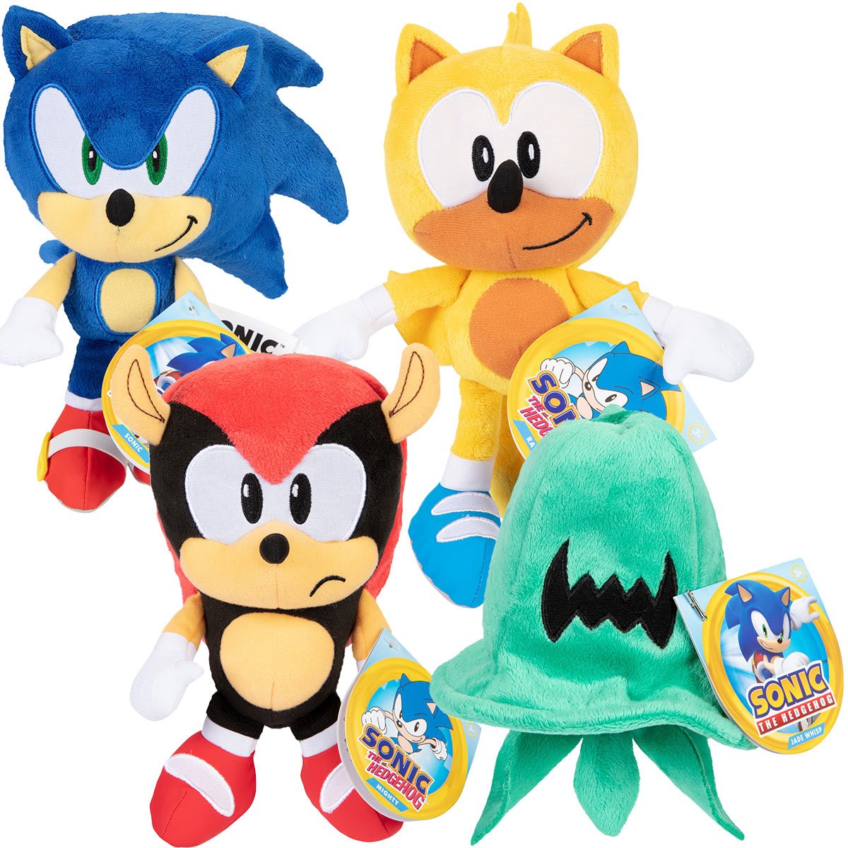 Sonic 12 Modern Sonic Plush - Assortment - Modern Super Sonic