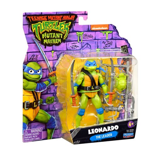 Teenage Mutant Ninja Turtles: Mutant Mayhem Movie Turtles Leonardo Basic Figure