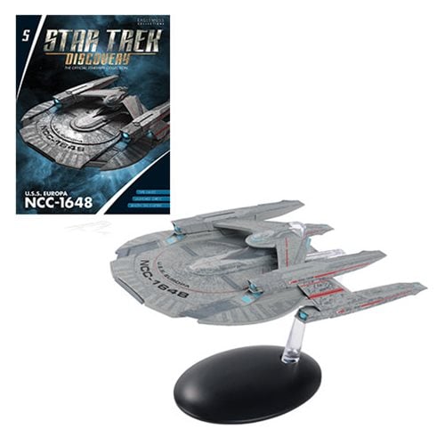 Star Trek: Discovery Starships Collection U.S.S. Europa NCC-1648 Die-Cast Metal Vehicle with Collector Magazine #5