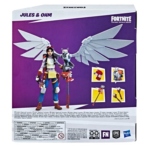 Hasbro Fortnite Victory Royale Series Jules and Ohm Deluxe Action Figures - Exclusive