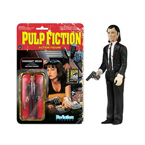 SDCC Exclusive Pulp Fiction Bloody Vincent Vega 3 3/4-Inch Action Figure