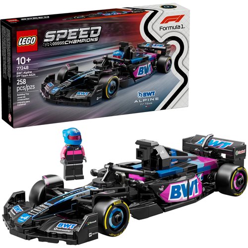 LEGO Speed Champions BWT Alpine F1 Team A524 Race Car