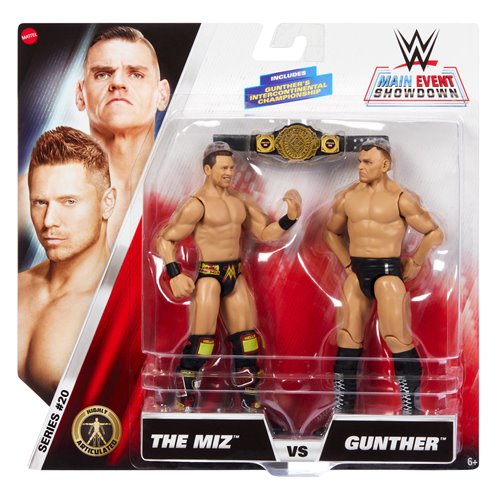 WWE Championship Showdown Series 20 Action Figure 2-Pack Case of 4
