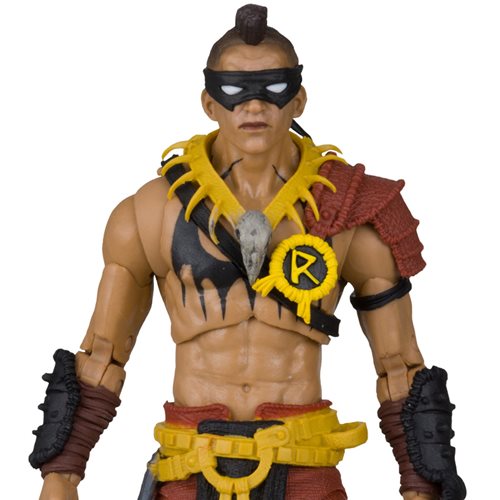 Batman Fighting the Frozen Page Punchers Wave 4 Robin 7-Inch Scale Action Figure with Comic Book