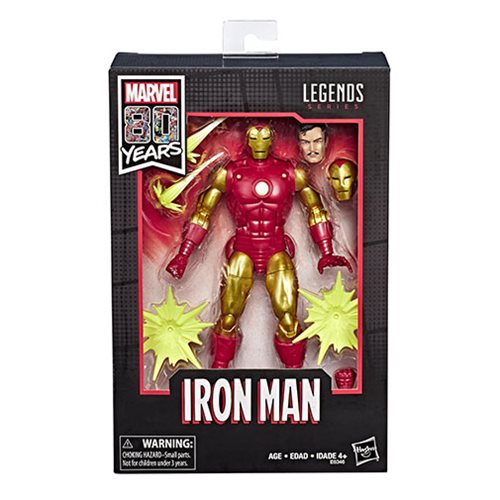 Marvel Legends 80th Anniversary Iron Man 6-Inch Action Figure