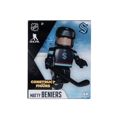NHL Construct-a-Figure Series 2 Seattle Kraken Matty Beniers Mini-Figure