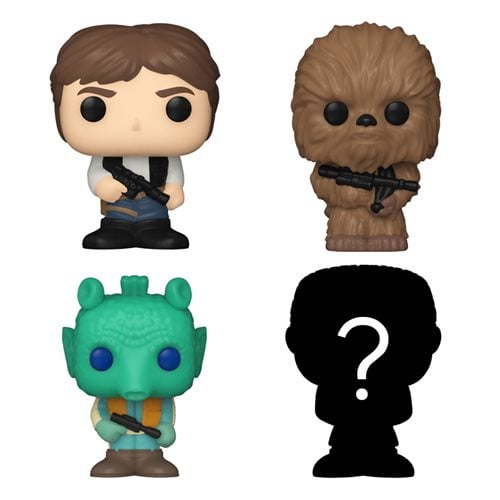 Star Wars Han Solo Bitty Pop! Mini-Figure 4-Pack