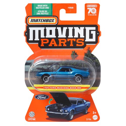 Matchbox Moving Parts 2023 Mix 1 Vehicles Case of 8