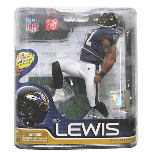 NFL Series 26 Ray Lewis 4 Action Figure - Entertainment Earth