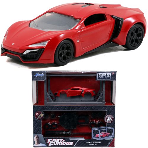 Fast and Furious Lykan Hypersport 1:55 Scale Build and Collect Die-Cast Metal Vehicle